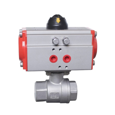 HK56-2PS Pneumatic Actuator Female Threaded Ball Valve