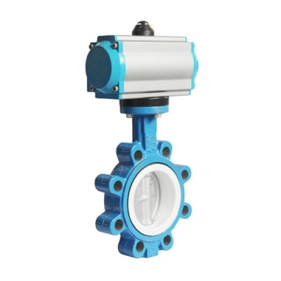 HK59-D-M Series Pneumatic Soft Sealing Lug Type Butterfly Valve