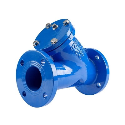 Y STRAINER - CAST IRON WITH EPOXY PAINTED - FLANGED END