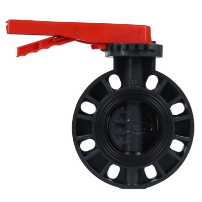 Van bướm nhựa PVC điều khiển tay gạt