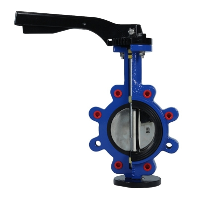 API609 PN16 Van bướm lug bằng gang, không chốt (Pinless)