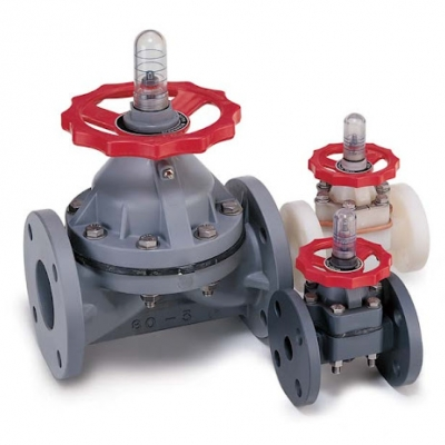 Hershey Diaphragm Valve (Taiwan) | Flanged UPVC Chemical Resistant Valve – VINVAL.NET
