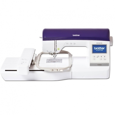 Brother NV800E – 1-Needle Computerized Embroidery Machine for Professional Use